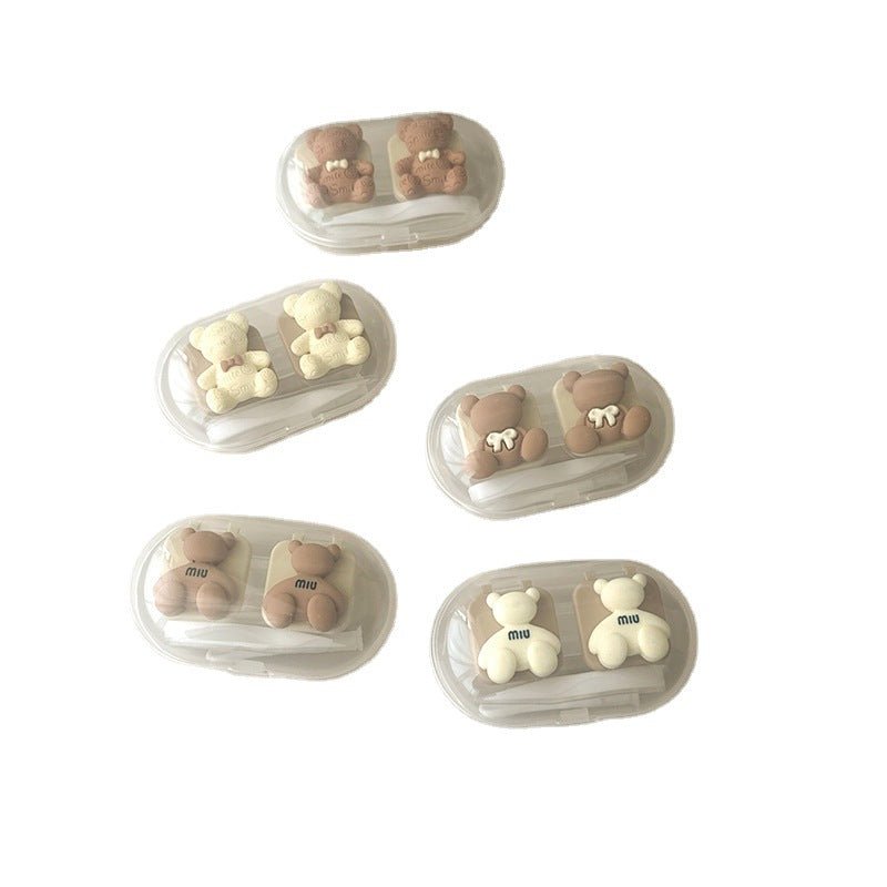 Simple Bear Colored Contact Lens Case - BEAUEYE (UK)