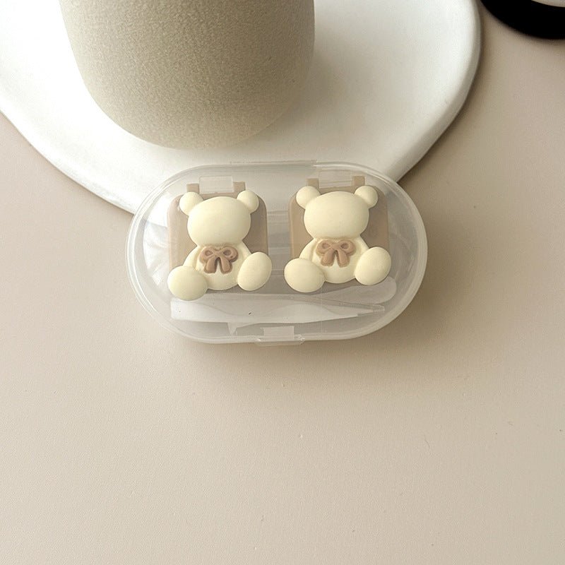 Simple Bear Colored Contact Lens Case - BEAUEYE (UK)