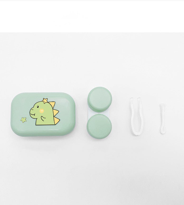 Simple Cartoon Colored Contact Lens Case - BEAUEYE (UK)