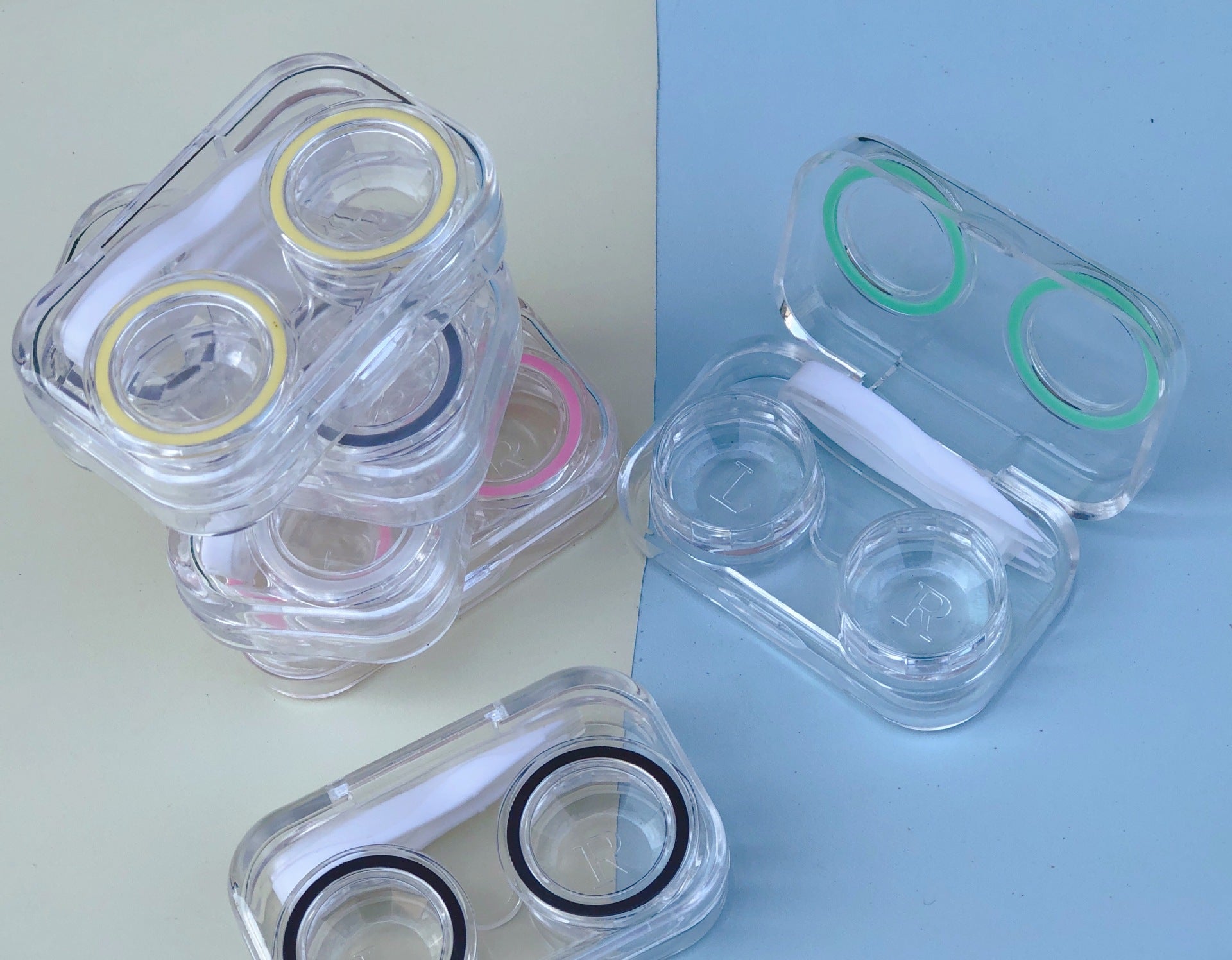 Simple Colored Contact Lens Case - BEAUEYE (UK)