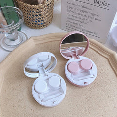 Simple Line Colored Contact Lens Case - BEAUEYE (UK)