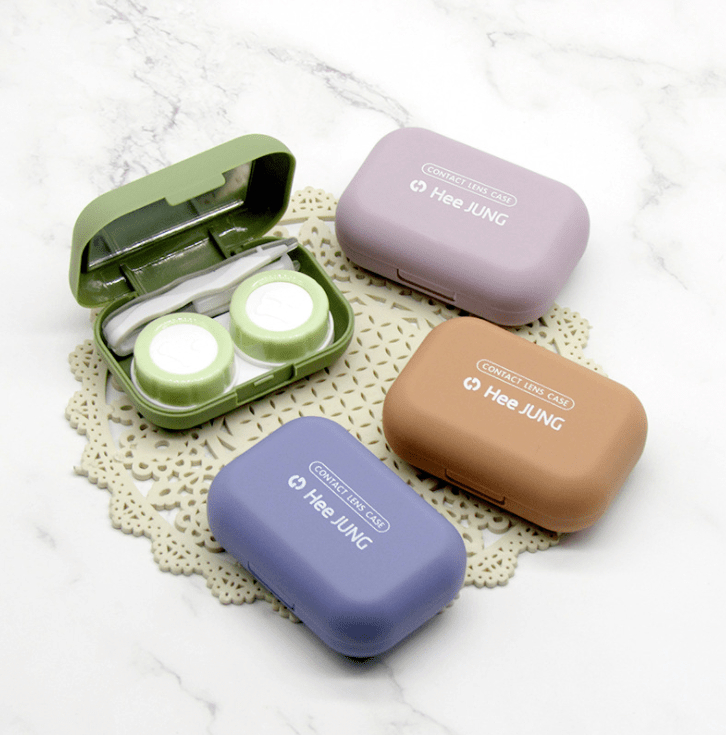 Simple Scrub Multicolor Colored Contact Lens Case - BEAUEYE (UK) Main image