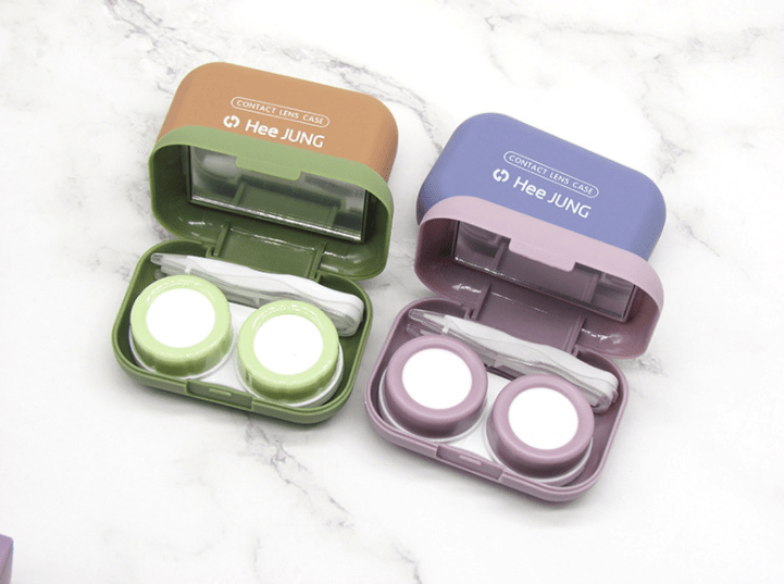 Simple Scrub Multicolor Colored Contact Lens Case - BEAUEYE (UK)
