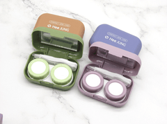 Simple Scrub Multicolor Colored Contact Lens Case - BEAUEYE (UK)