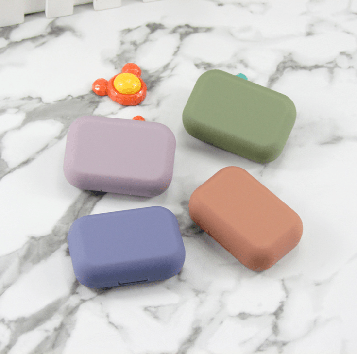 Simple Scrub Multicolor Colored Contact Lens Case - BEAUEYE (UK) Main image