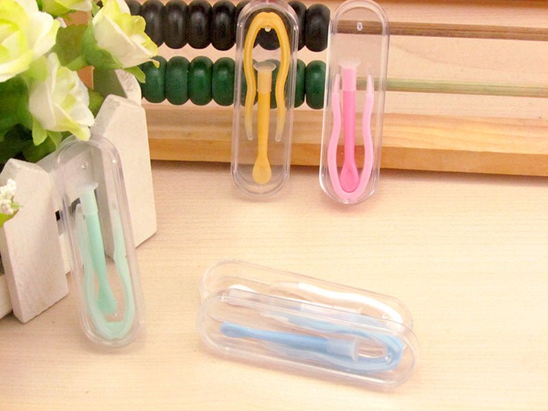 Simple Tweezers Suction Stick Colored Contact Auxiliary Tool Secondary image