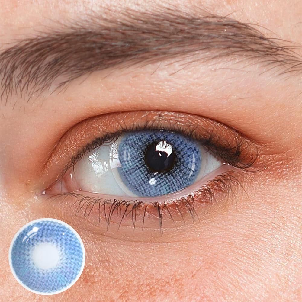 Siofra Blue Coloured Contact Lenses - BEAUEYE (UK) Main image