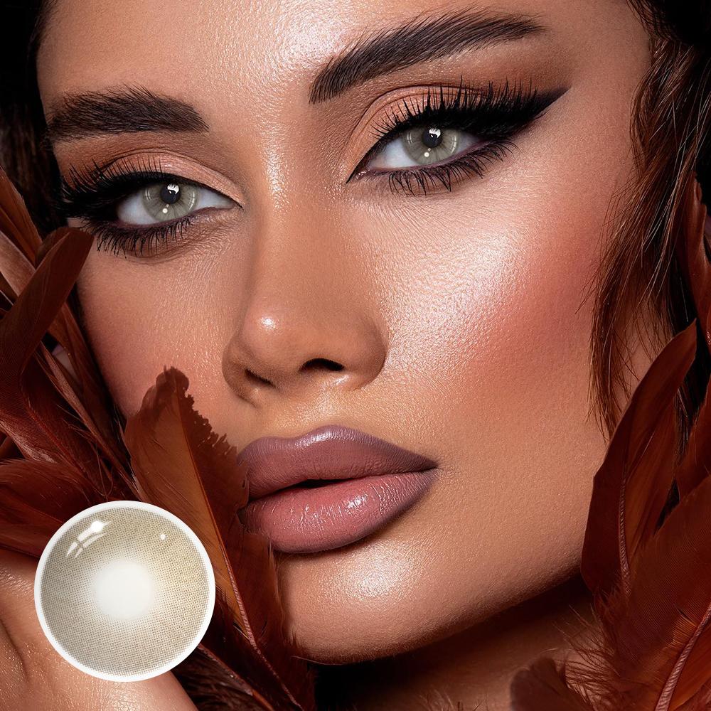 Siofra Gray Coloured Contact Lenses Secondary image