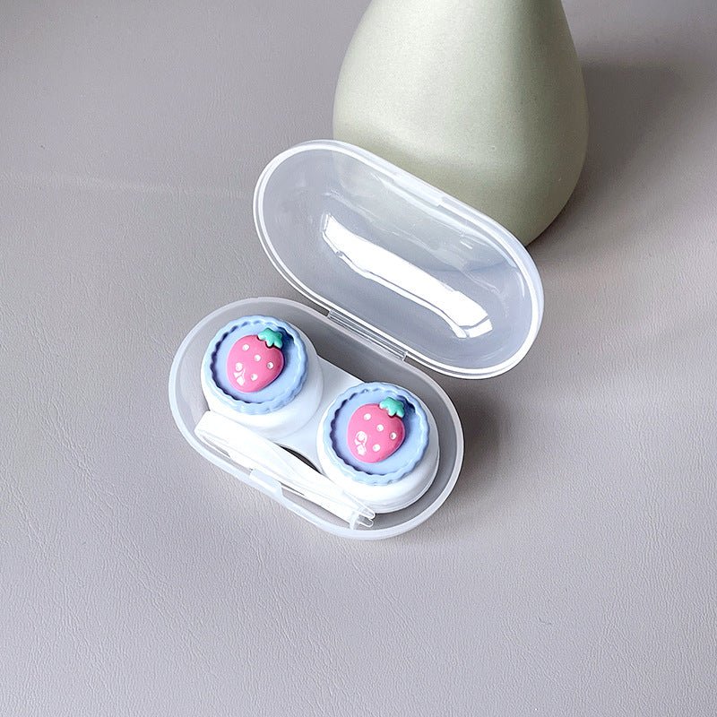 Small Fresh Bear Rabbit Colored Contact Lens Case - BEAUEYE (UK)