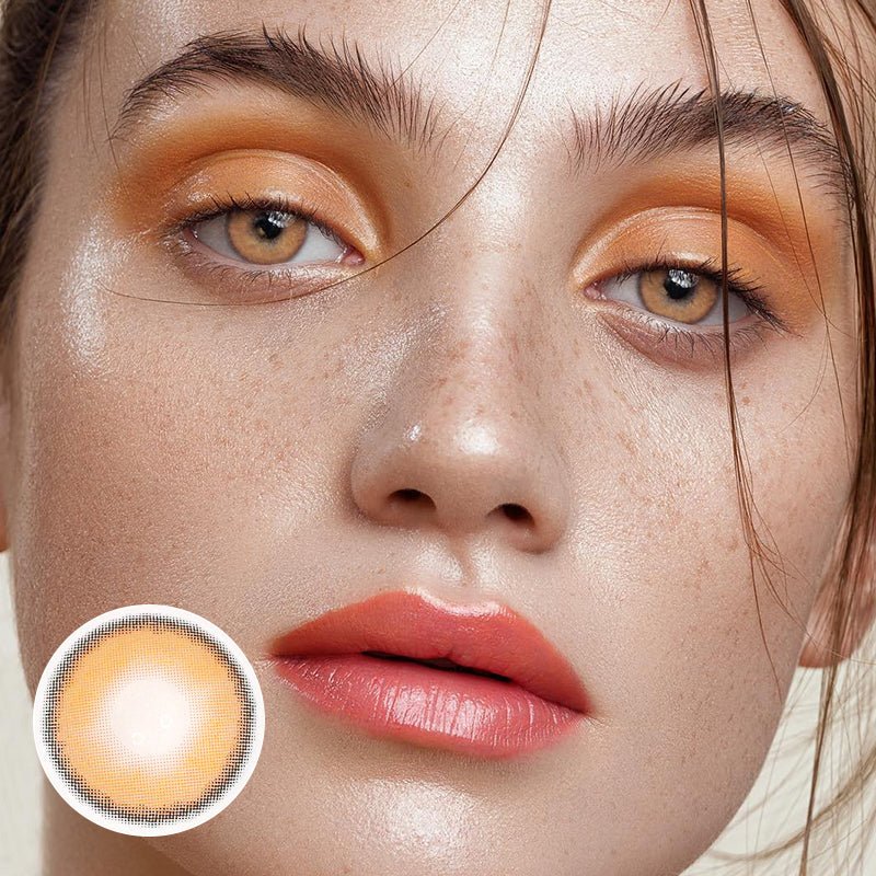 Sorayama Brown Prescription Coloured Contact Lenses - BEAUEYE (UK)