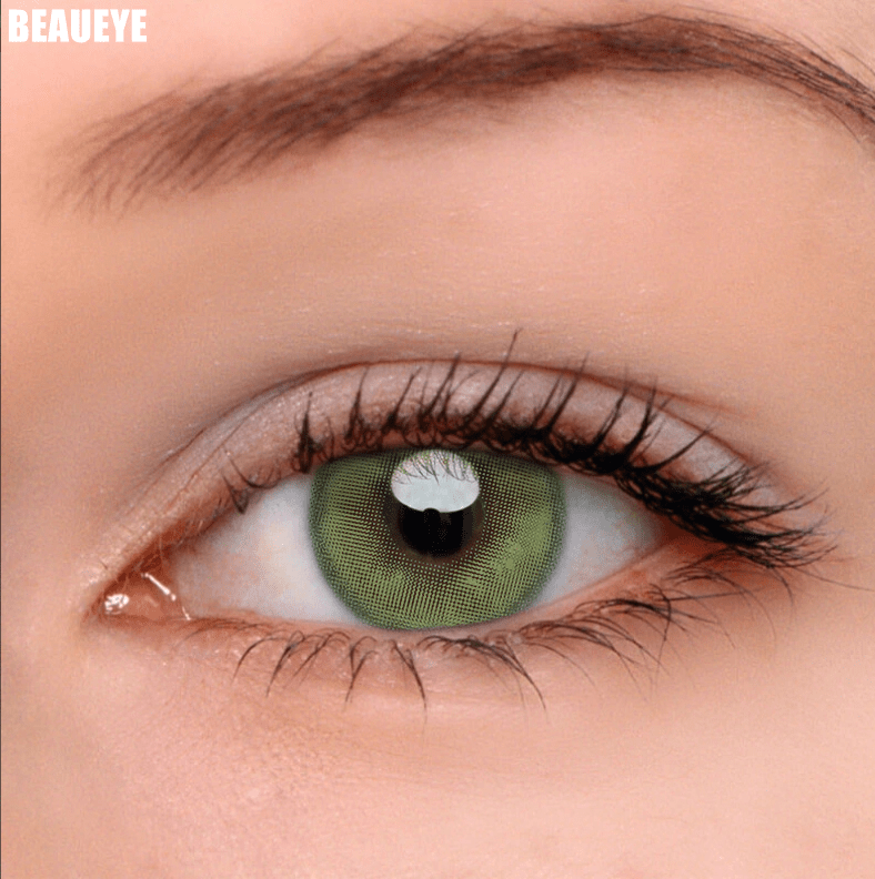 Sorayama Green Coloured Contact Lenses Secondary image