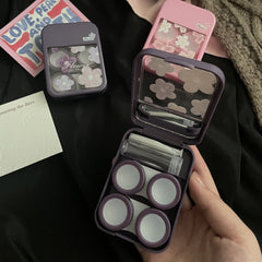 Spring Cherry Blossoms Coloured Contact Lens Case - BEAUEYE (UK)