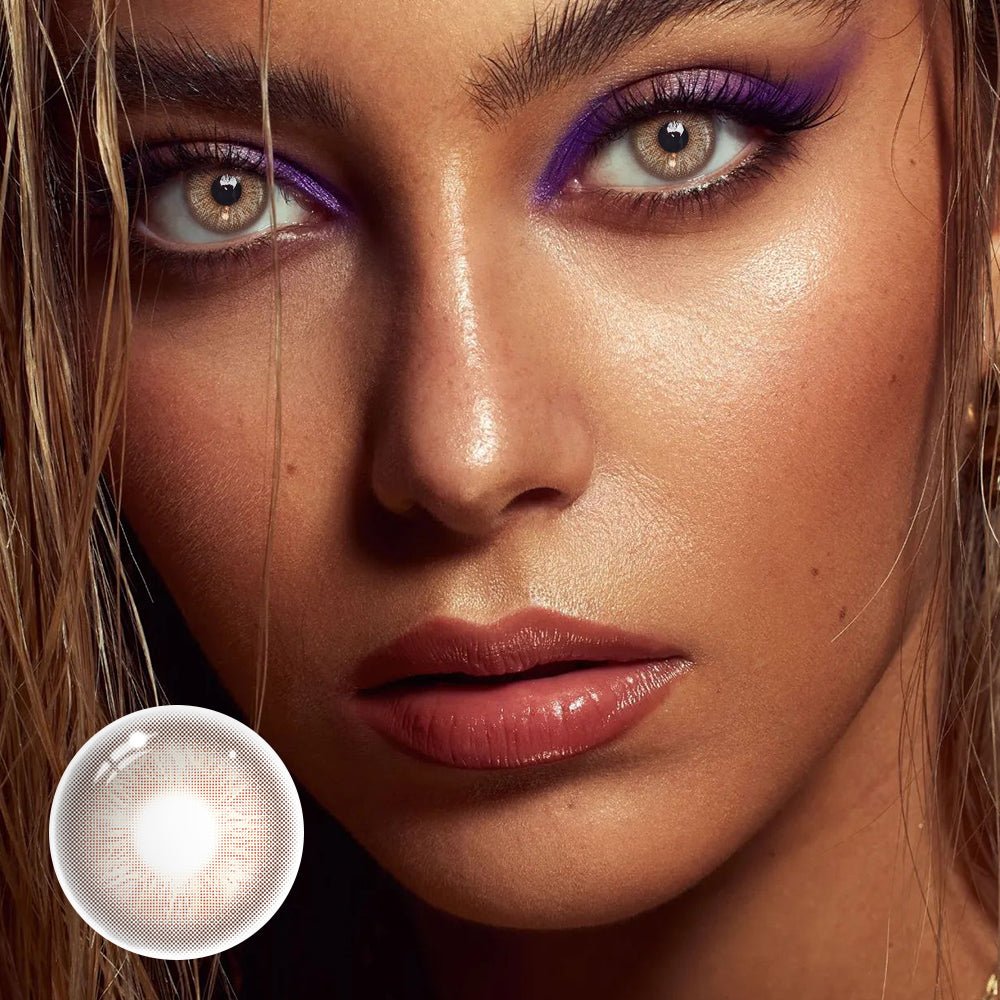 Svetlana Brown Coloured Contact Lenses Secondary image
