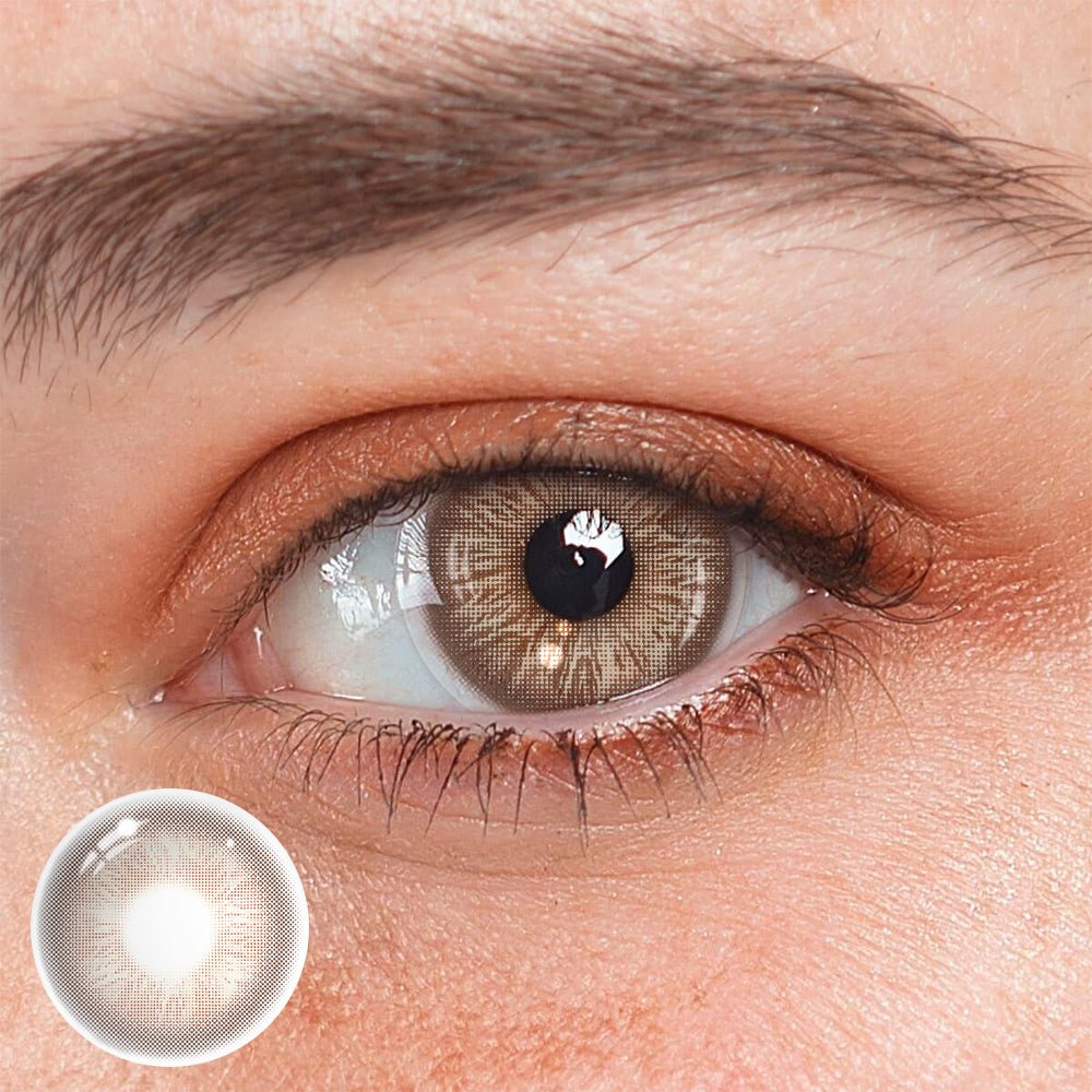 Svetlana Brown Coloured Contact Lenses - BEAUEYE (UK) Main image