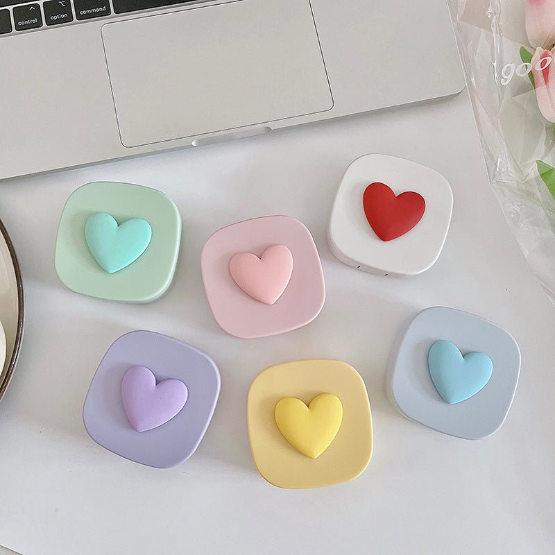 Sweetheart Macaron Colored Contact Lens Case - BEAUEYE (UK) Main image