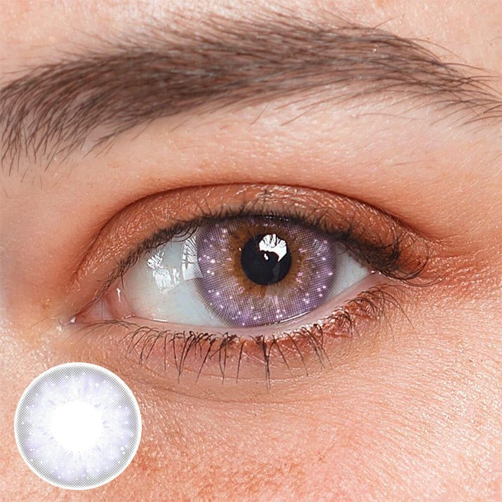 Thetis Mixia Grey  Prescription  Coloured Contact Lenses Secondary image