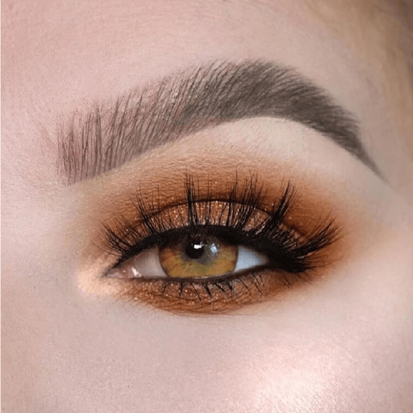 Three Tone HONEY Brown Prescription Coloured Contact Lenses - BEAUEYE (UK) Main image