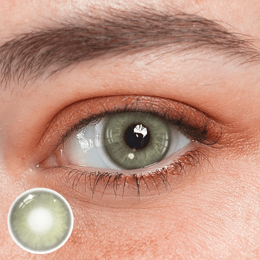 Tiana Dream Green Coloured Contact Lenses - BEAUEYE (UK) Main image