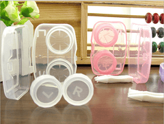 Transparent Multicolor Colored Lens Case - BEAUEYE (UK)