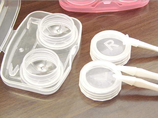 Transparent Multicolor Colored Lens Case - BEAUEYE (UK)