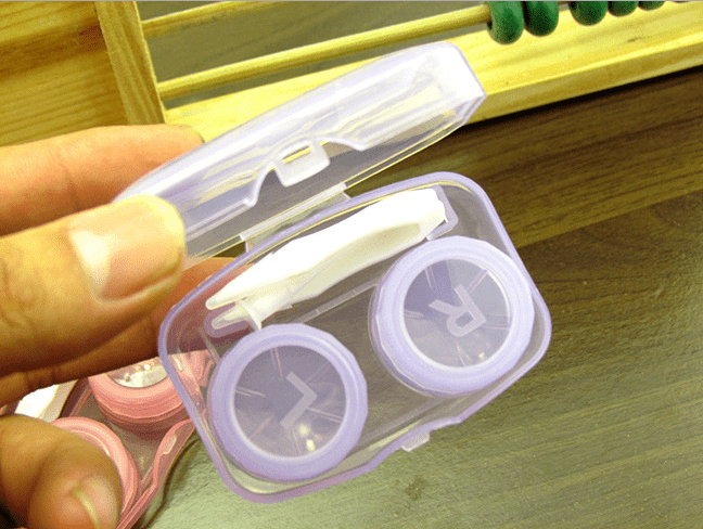 Transparent Multicolor Colored Lens Case - BEAUEYE (UK)