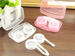 Transparent Multicolor Colored Lens Case - BEAUEYE (UK)