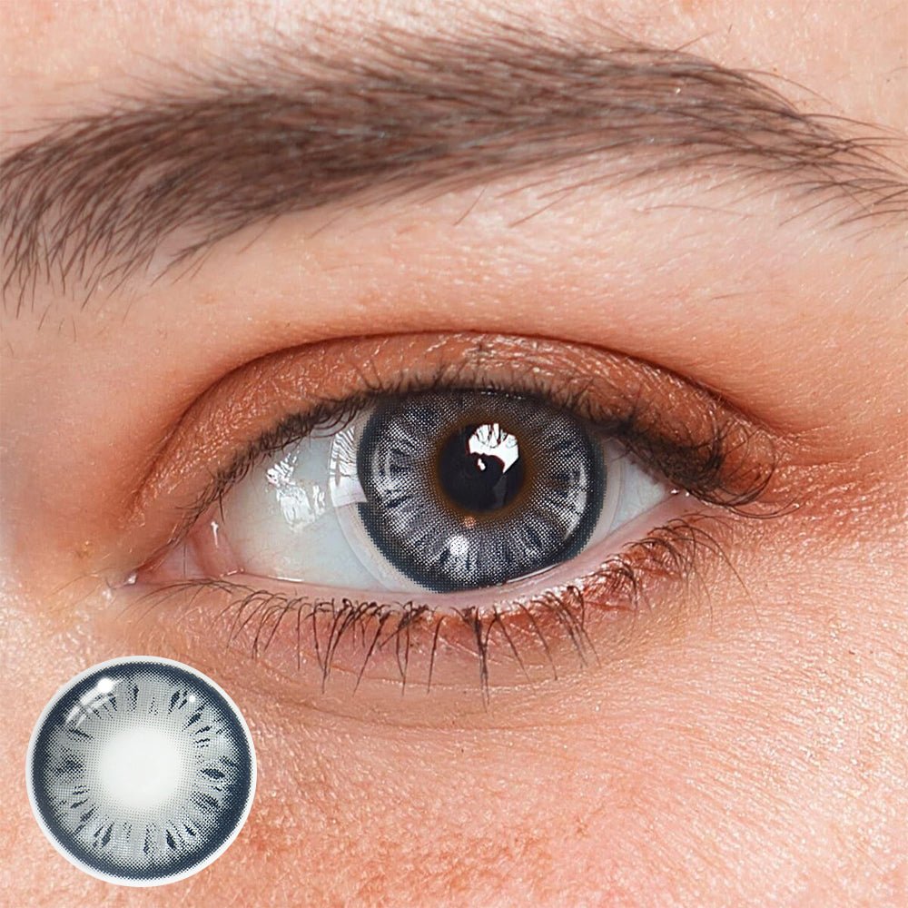 Vanessa Blue Coloured Contact Lenses - BEAUEYE (UK) Main image