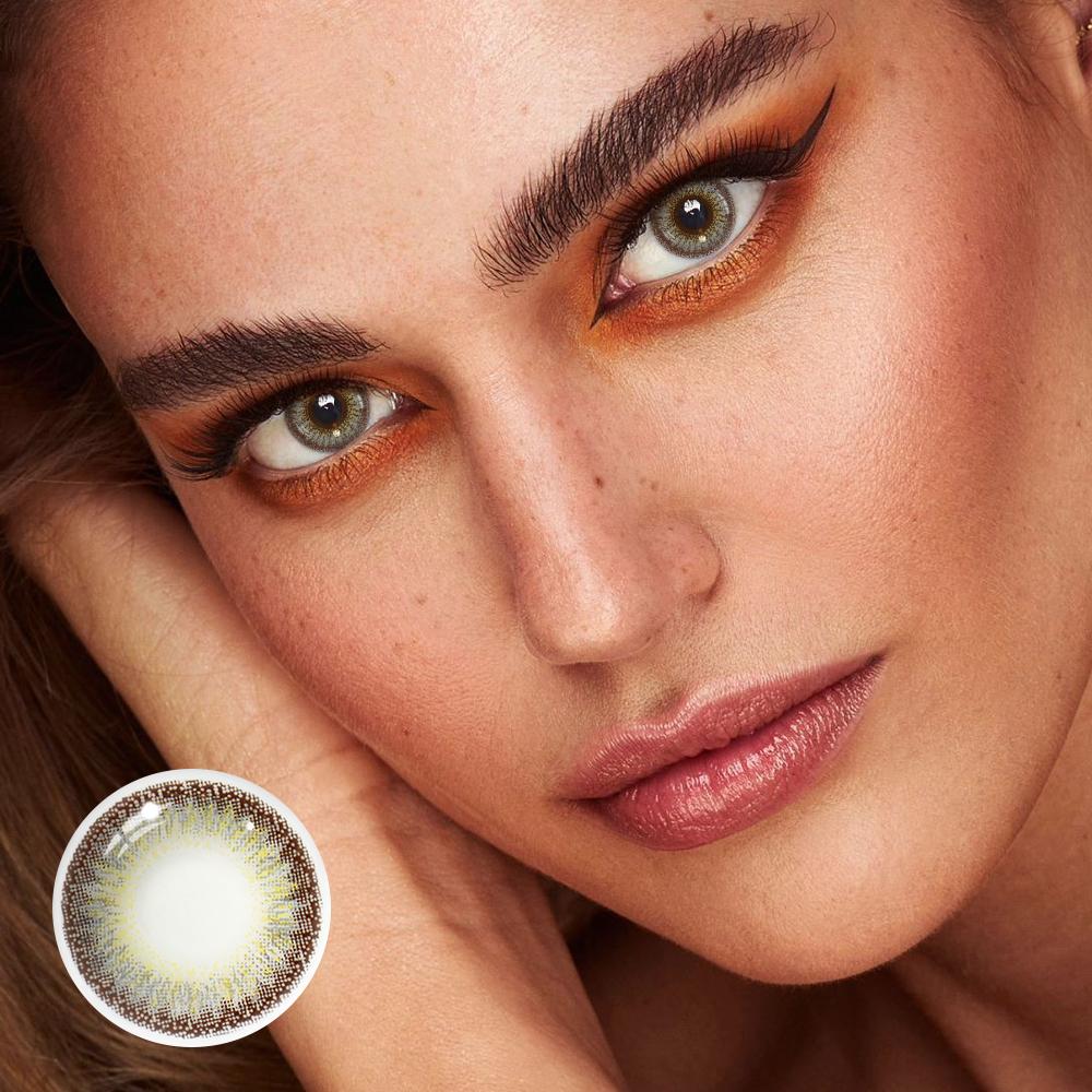 Zulmira Gray Coloured Contact Lenses Secondary image
